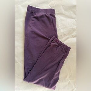 Barefoot Dreams Malibu collection women’s burgundy joggers size large